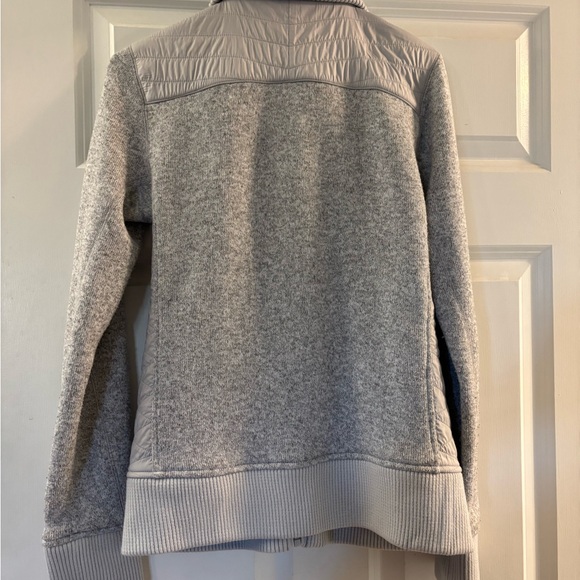 Marmot Women's Light Gray Mixed Media Jacket - Picture 2 of 3